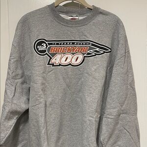 Brickyard 400 Gray Sweatshirt
